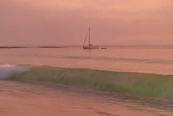 V017 - Foggy Sunrise, Jervis Bay