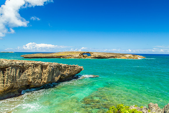 SE006 - Natural Sea Arch - Laie Point, Oahu, Hawaii