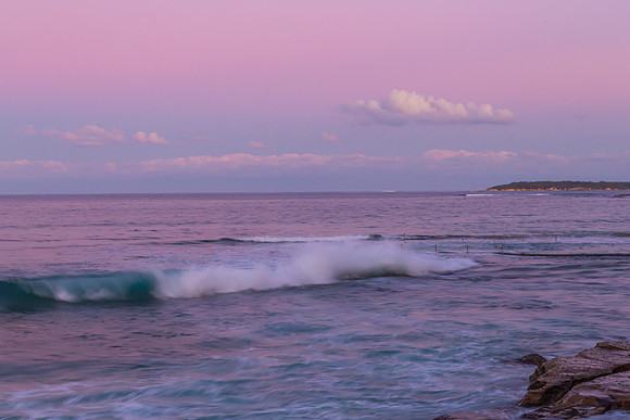 SS002 - Pink Sunset at Cronulla Beach, Australia